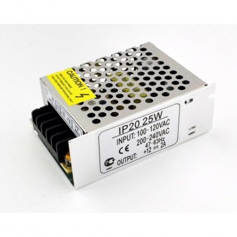 Блок питания ECOLA LED STRIP POWER SUPPLY B2L025ESB для светодиодной ленты 25W 220V-12V IP20 Блок питания ECOLA LED STRIP POWER SUPPLY B2L025ESB для светодиодной ленты 25W 220V-12V IP20