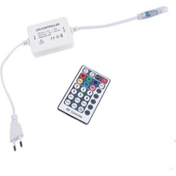 Контроллер ECOLA LED STRIP 220V RGB RF CONTROLLER RF1606KSB с радиопультом Контроллер ECOLA LED STRIP 220V RGB RF CONTROLLER RF1606KSB с радиопультом