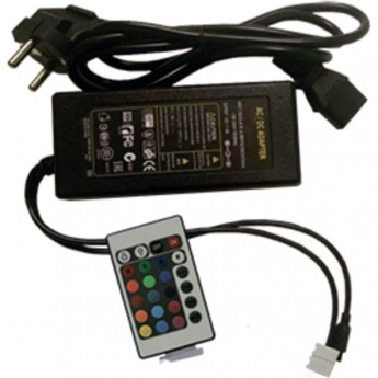 Контроллер со встроенным блоком питания ECOLA LED STRIP RGB IR CONTROLLER CRN072ESB с инфракрасным пультом управления Контроллер со встроенным блоком питания ECOLA LED STRIP RGB IR CONTROLLER CRN072ESB с инфракрасным пультом управления