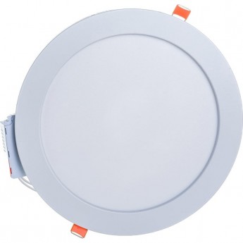Круглый даунлайт встраиваемый ECOLA LED DOWNLIGHT 1041 DVRV16ELC с драйвером с подсветкой 16(12+4)W 220V 4200K / 4200K 195x20 Круглый даунлайт встраиваемый ECOLA LED DOWNLIGHT 1041 DVRV16ELC с драйвером с подсветкой 16(12+4)W 220V 4200K / 4200K 195x20