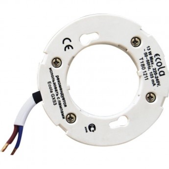 Патрон для цоколя ECOLA BASE GX53BPECB GX53 с проводами 2*10см, с проходными контактами (быстрый монтаж) Патрон для цоколя ECOLA BASE GX53BPECB GX53 с проводами 2*10см, с проходными контактами (быстрый монтаж)