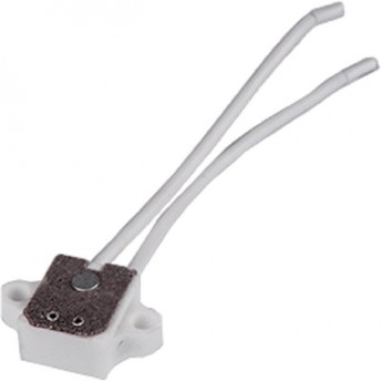 Патрон ECOLA BASE G4 керамический прямоуг. боковой с проводами 2*8cm и ушками для креп. (1 из уп. по 50) Патрон ECOLA BASE G4 керамический прямоуг. боковой с проводами 2*8cm и ушками для креп. (1 из уп. по 50)