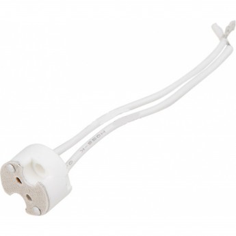 Патрон керамический с проводами 2*8cm ECOLA BASE GU5.3 AB53LWPAY Патрон керамический с проводами 2*8cm ECOLA BASE GU5.3 AB53LWPAY