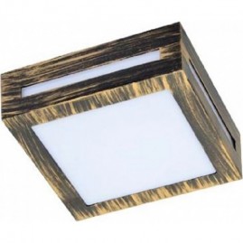 Светильник ECOLA GX53 LED 3082W накладной IP65 матовый Квадрат металл. 1*GX53 Черненая бронза 136x136x55 Светильник ECOLA GX53 LED 3082W накладной IP65 матовый Квадрат металл. 1*GX53 Черненая бронза 136x136x55