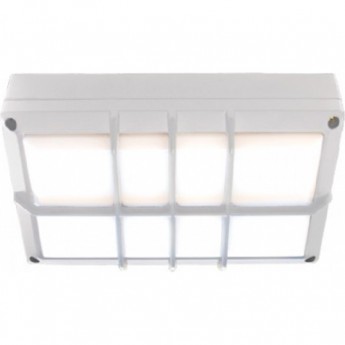 Светильник ECOLA GX53 LED B4158S накладной IP65 матовый Прямоугольник с решеткой алюмин. 2*GX53 Белый 215x135x65 Светильник ECOLA GX53 LED B4158S накладной IP65 матовый Прямоугольник с решеткой алюмин. 2*GX53 Белый 215x135x65