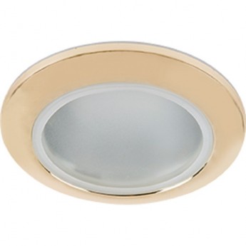 Светильник ECOLA MR16 DL80 GU5.3 встр. влагозащищенный IP65 золото 32x93 Светильник ECOLA MR16 DL80 GU5.3 встр. влагозащищенный IP65 золото 32x93