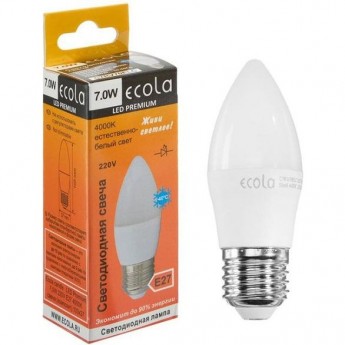 Светодиодная лампа ECOLA CANDLE LED C7LV70ELC Светодиодная лампа ECOLA CANDLE LED C7LV70ELC