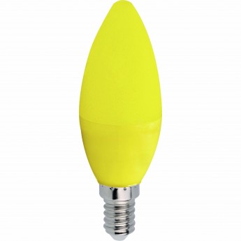 Светодиодная лампа ECOLA CANDLE LED COLOR C4TY60ELY 6,0W 220V E14 Желтая Светодиодная лампа ECOLA CANDLE LED COLOR C4TY60ELY 6,0W 220V E14 Желтая
