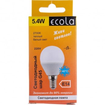 Светодиодная лампа ECOLA GLOBE LED K4GD80ELC Светодиодная лампа ECOLA GLOBE LED K4GD80ELC