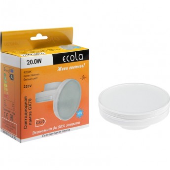 Светодиодная лампа ECOLA GX70 LED T7MV20ELC Светодиодная лампа ECOLA GX70 LED T7MV20ELC