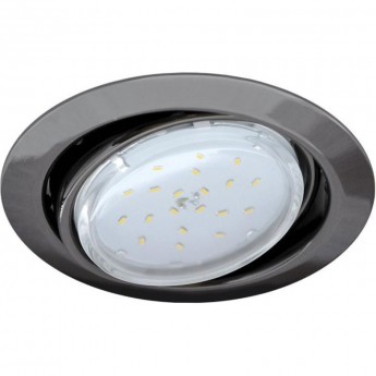 Встраиваемый светильник ECOLA GX53 FT9073 FB5390ECB черный хром