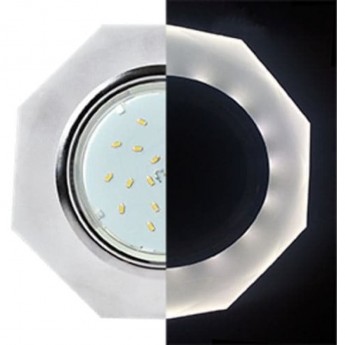 Встраиваемый светильник ECOLA GX53 H4 5312 GLASS FL538AECH хром - матовый 38x133 (к+) Встраиваемый светильник ECOLA GX53 H4 5312 GLASS FL538AECH хром - матовый 38x133 (к+)