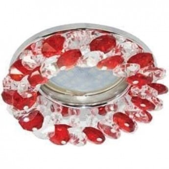 Встраиваемый светильник ECOLA GX53 H4 5319 GLASS FS53RYECB Прозрачный и Рубин /Хром 56x120 Встраиваемый светильник ECOLA GX53 H4 5319 GLASS FS53RYECB Прозрачный и Рубин /Хром 56x120