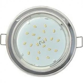 Встраиваемый светильник ECOLA H4 9022 FX53H4ECB GX53 жемчуг-хром-жемчуг Встраиваемый светильник ECOLA H4 9022 FX53H4ECB GX53 жемчуг-хром-жемчуг