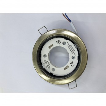 Встраиваемый светильник ECOLA H4 LD5300 SN53LDEFB GX53 Черненая бронза Встраиваемый светильник ECOLA H4 LD5300 SN53LDEFB GX53 Черненая бронза