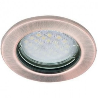 Встраиваемый светильник (литой) ECOLA MR16 DL100 FR1601EFF черненая медь Встраиваемый светильник (литой) ECOLA MR16 DL100 FR1601EFF черненая медь