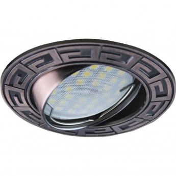 Встраиваемый светильник (литой) ECOLA MR16 DL110 FR1605EFF черненая медь Встраиваемый светильник (литой) ECOLA MR16 DL110 FR1605EFF черненая медь