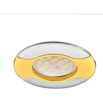 Встраиваемый светильник (литой) ECOLA MR16 HL029 FC1604EFS золото, хром Встраиваемый светильник (литой) ECOLA MR16 HL029 FC1604EFS золото, хром