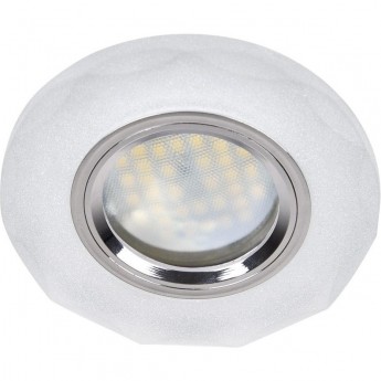 Встраиваемый светильникECOLA MR16 DL1653 FN1653EFF матовый, хром Встраиваемый светильникECOLA MR16 DL1653 FN1653EFF матовый, хром